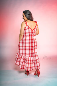 Sweetheart Pocket Slip Dress