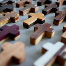 Load image into Gallery viewer, Handmade Wooden Pocket Cross