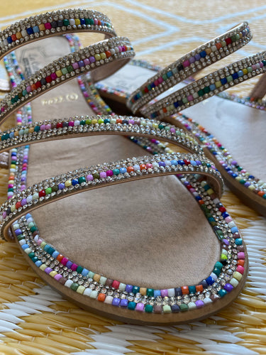 Diamond Sandal Slide