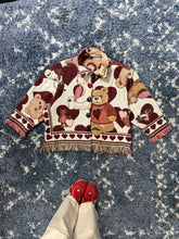 Load image into Gallery viewer, Valentine’s Teddy Bear Jacket Upcycled