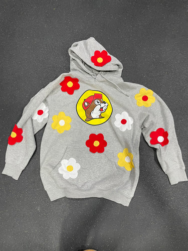 Buc-ee Upcycled Hoodie Medium