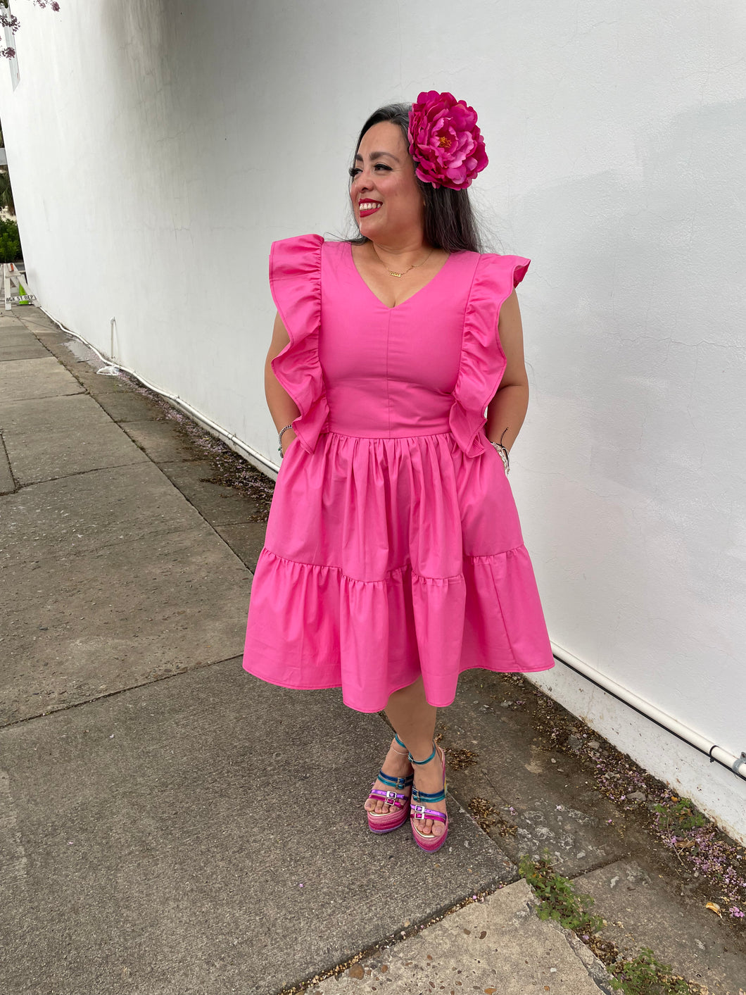 Oaxaca Dress Barbie Edition