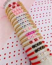 Load image into Gallery viewer, Hug and Kisses Stretch Bracelet