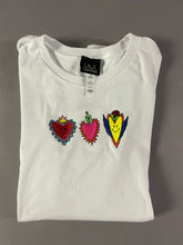 Load image into Gallery viewer, Happy Heart Tee - White Crew Neck