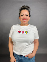 Load image into Gallery viewer, Happy Heart Tee - White Crew Neck