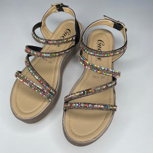 Sparkle Sandal Black