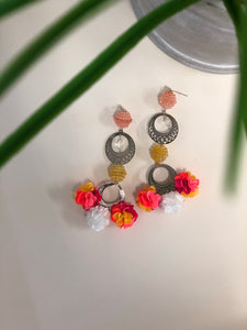 High Vibe Floral Earrings